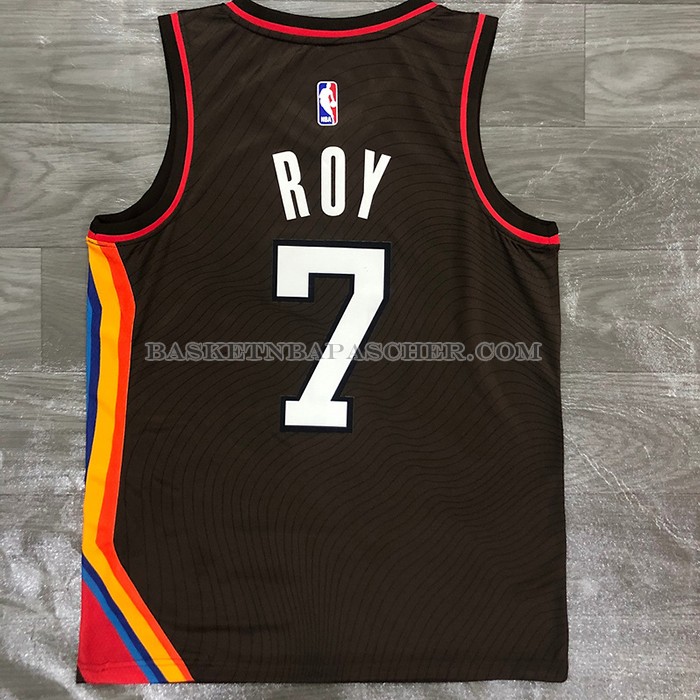 Maillot Portland Trail Blazers Brandon Roy NO 7 Ville 2020-21 Marron